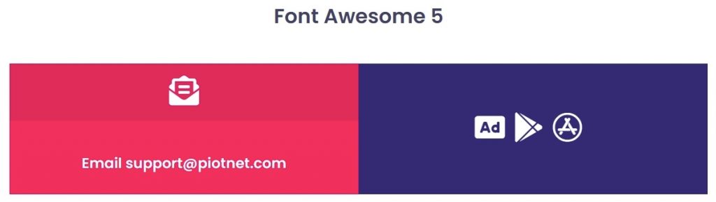 Font Awesome 5- PAFE